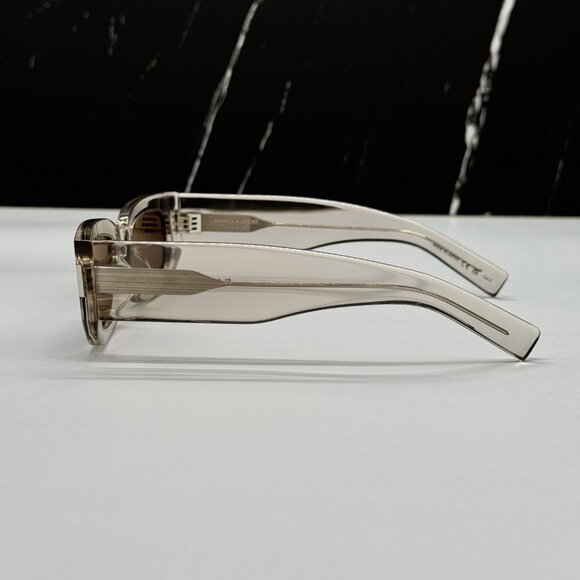 NEW SAINT LAURENT SL697 003 CLEAR GRAY SUNGLASSES SAINT LAURENT SL 697 003 - Picture 4 of 8